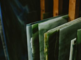 a bunch of papers that are sitting on a table