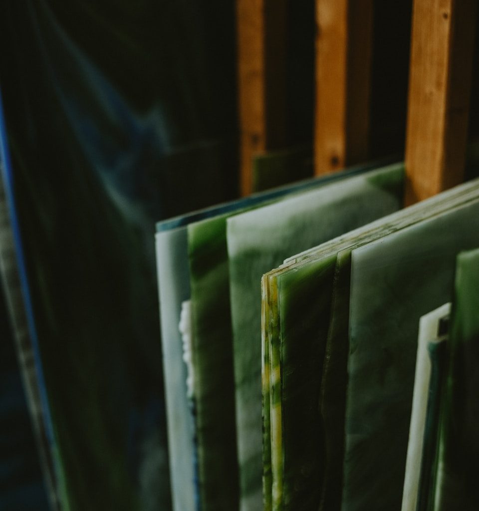 a bunch of papers that are sitting on a table